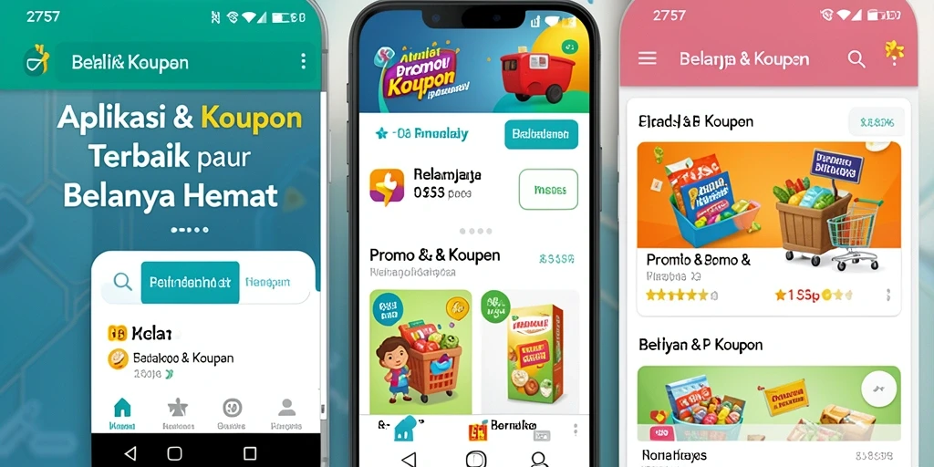 Tampilan antarmuka aplikasi Promo & Kupon 2757 yang menarik dan mudah digunakan.