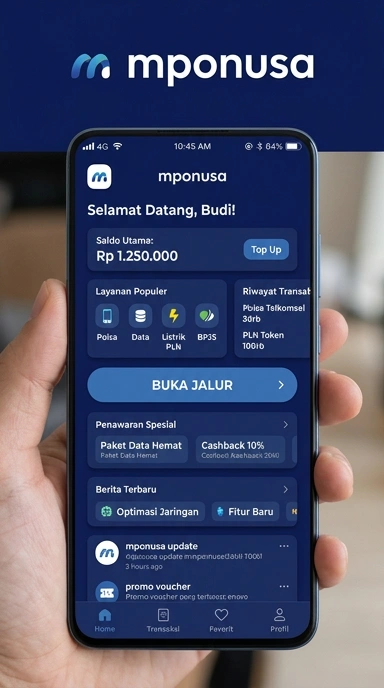 Akses Mudah mponusa Melalui Jalur Cadangan